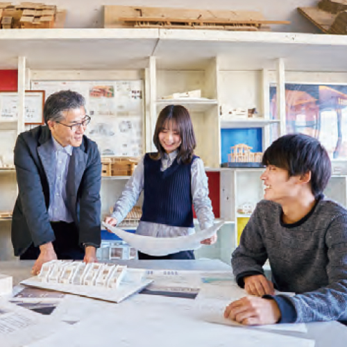 建築工学科4年生の学び