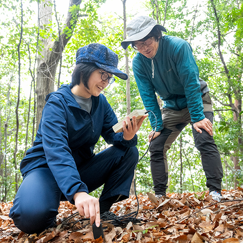 地球環境学科1年生の学び