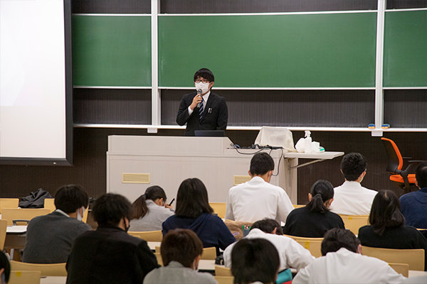 福山循環器病院・山陽病院で実習した小椋大生さん