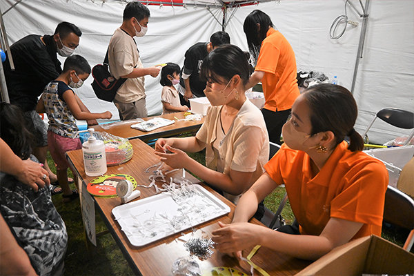 9月に学内で行うイベントの予行練習にもなったそう