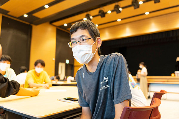 神奈川工大の学生「他大学の学生は現地調査もスライド発表も堂々とこなしていてすごいです」