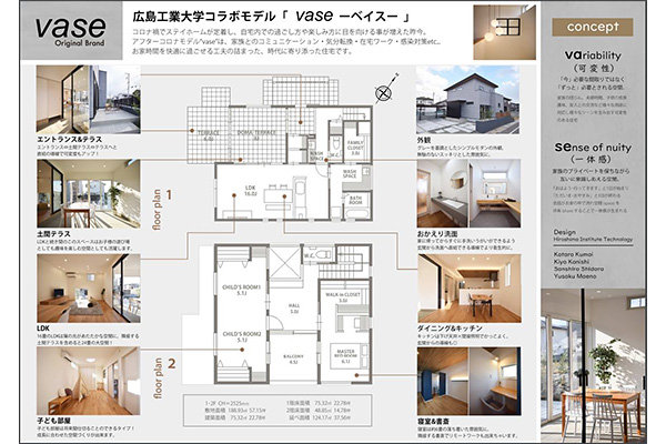 コンセプト『外に開いて内に開く』