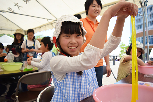 「ぬるぬるだけどすごく楽しい」と中山心珠さん。