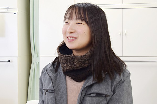 「健康チェックでは少し筋肉量が足りていなかった。運動も頑張っていきます」と里重さん。